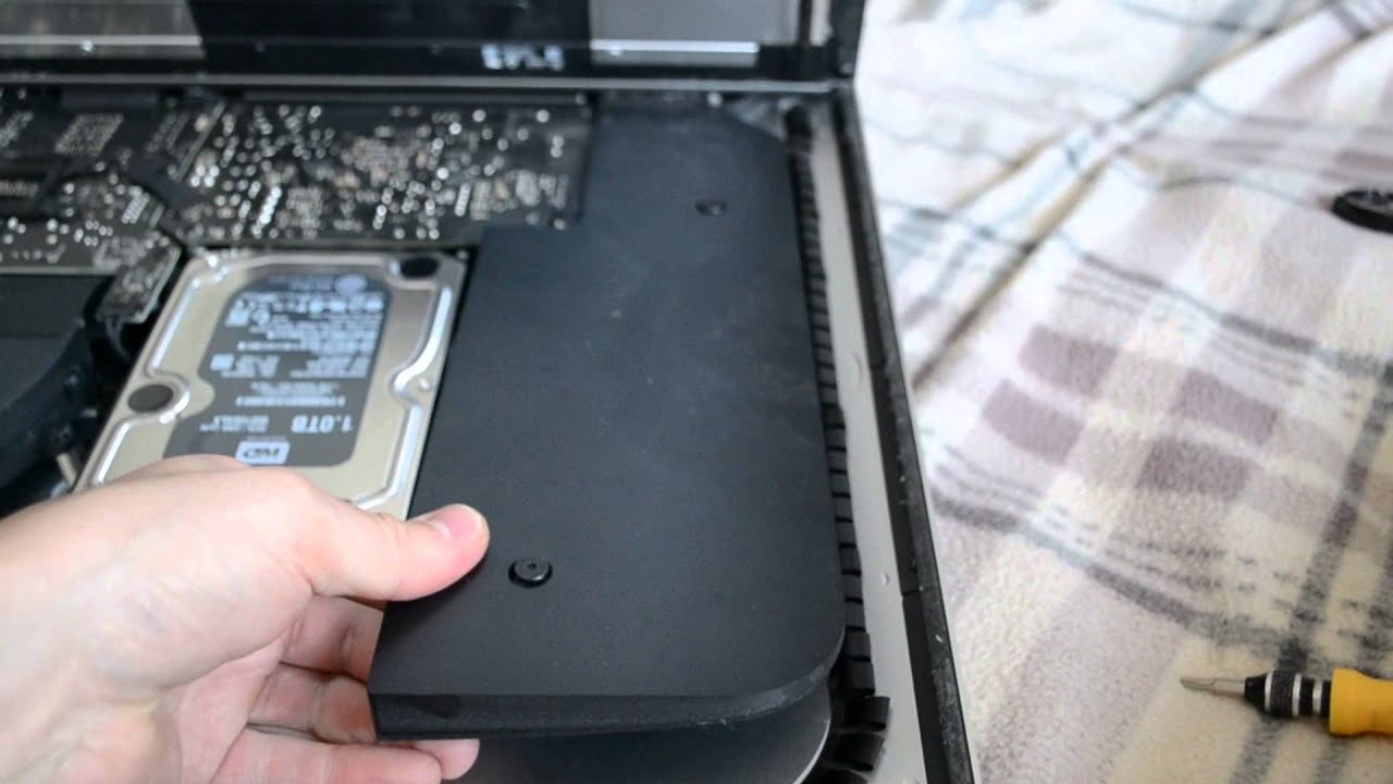Замена HDD на SSD iMac 27 late 2012 2013 в домашних условиях