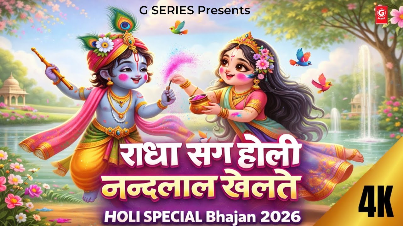 रंग लेके खेलते गुलाल लेके खेलते राधा संग होली नन्दलाल खेलते | Holi Aai Holi Aai |Holi Special Bhajan