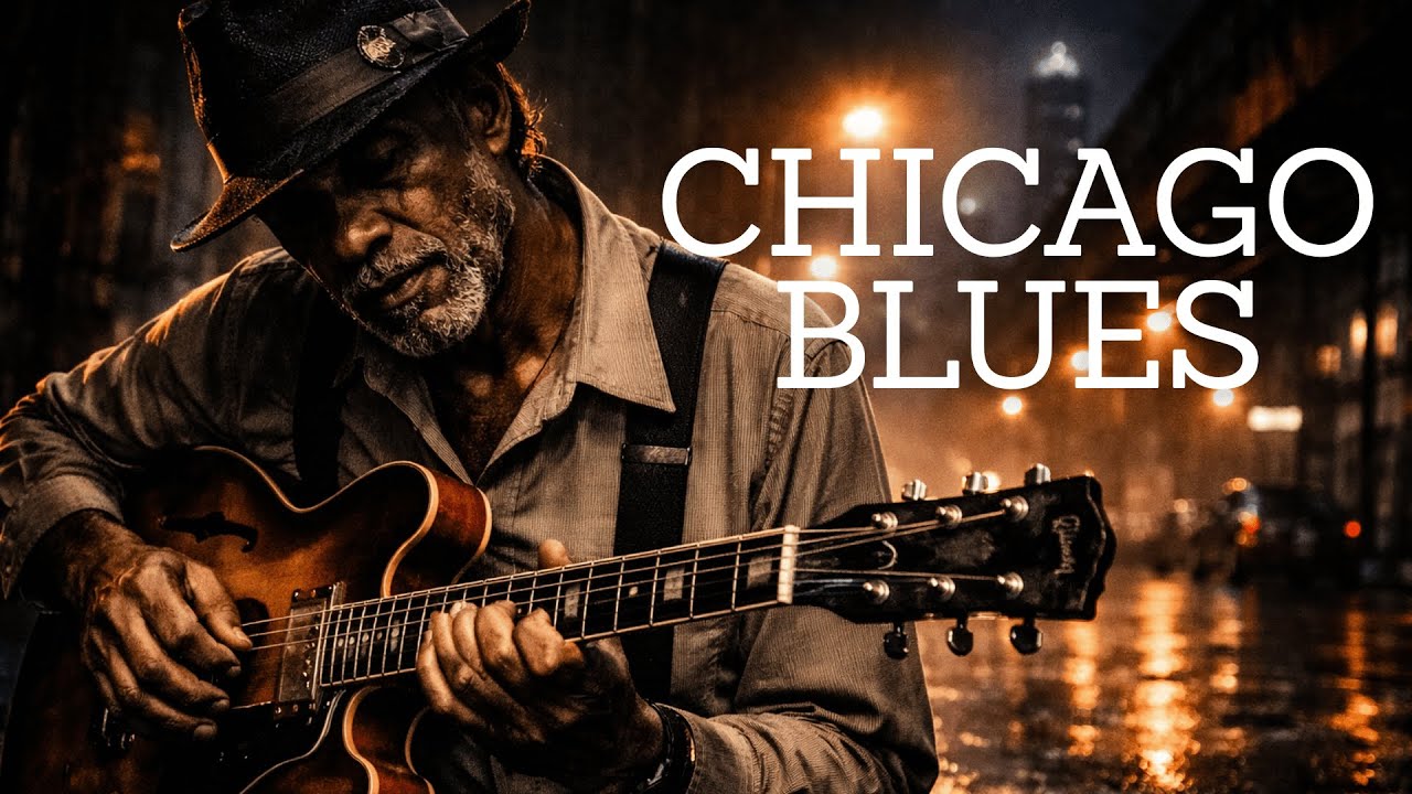 Emotional Chicago Blues 💔 Powerful Electric Blues Stories
