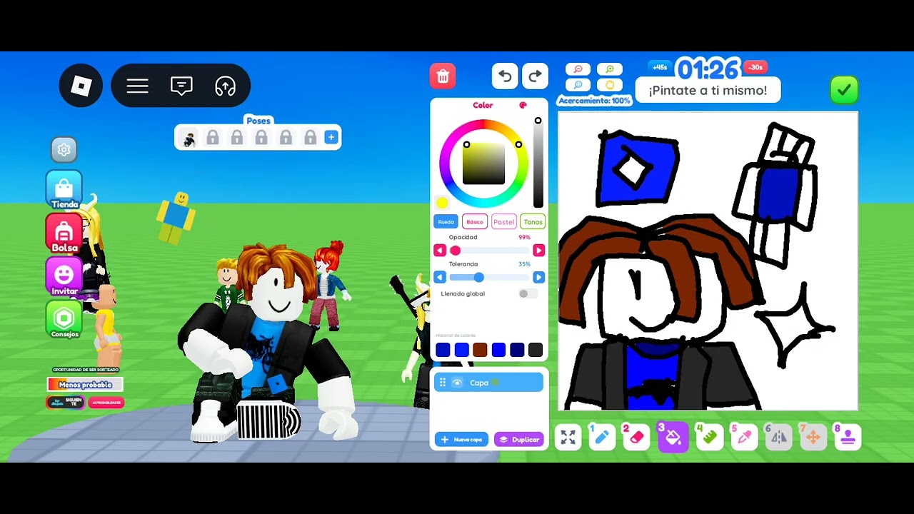 jugando dibujame el an-