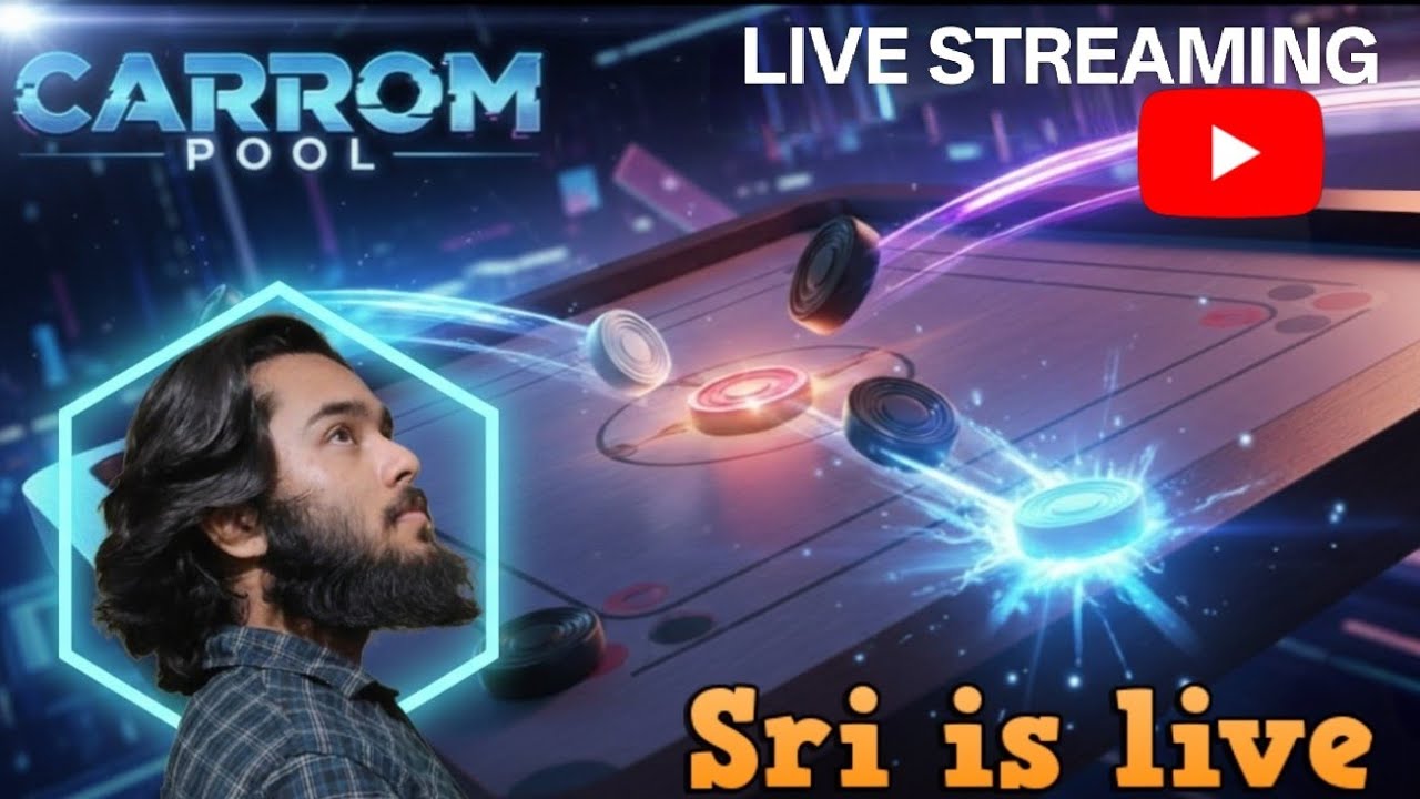 🤩Carrom Pool Live Sri_4941 😍 #carromworldgaming