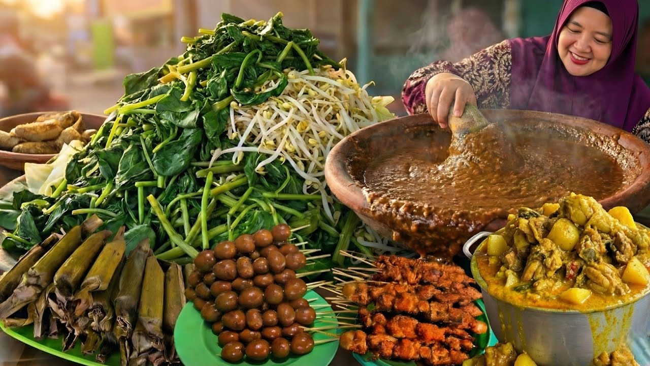 GAK MASUK AKAL!! PENJUAL CANTIK PELOSOK DESA, KARE AYAM KAMPUNG PORSI BRUTAL HARGA MURAH!