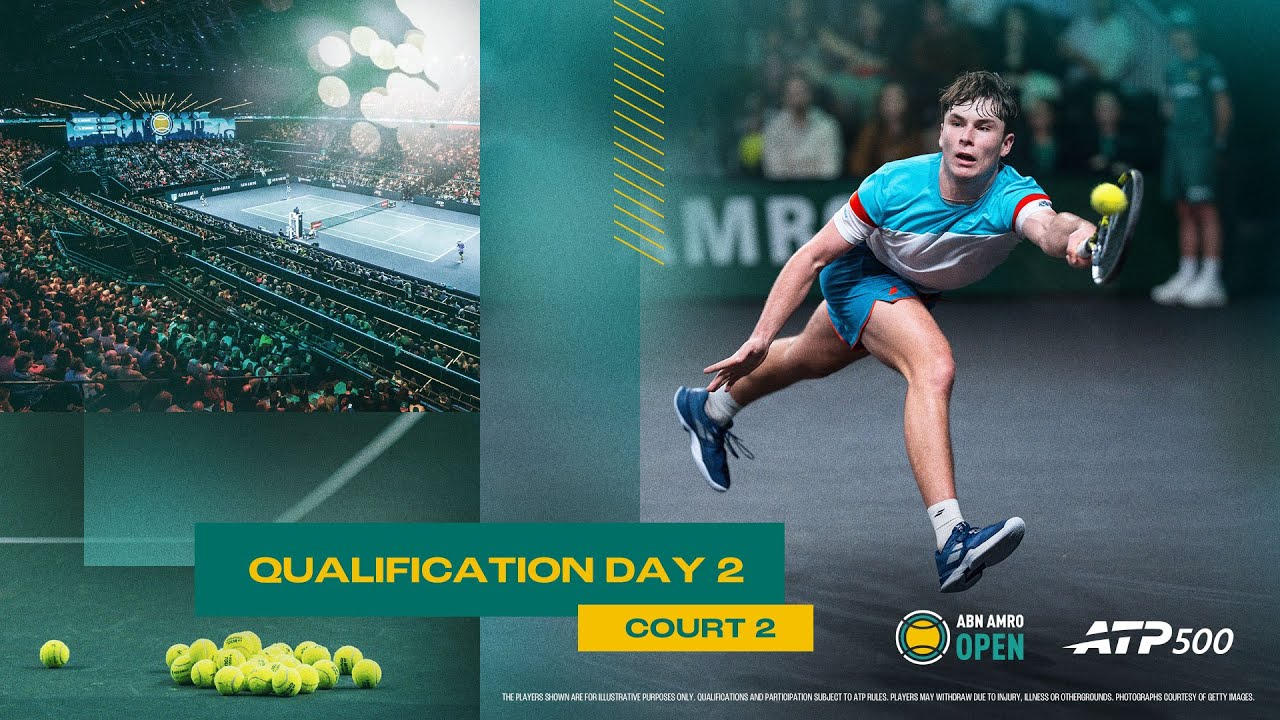 ABN AMRO Open 2026 - Qualifying Court 2 - Day 2