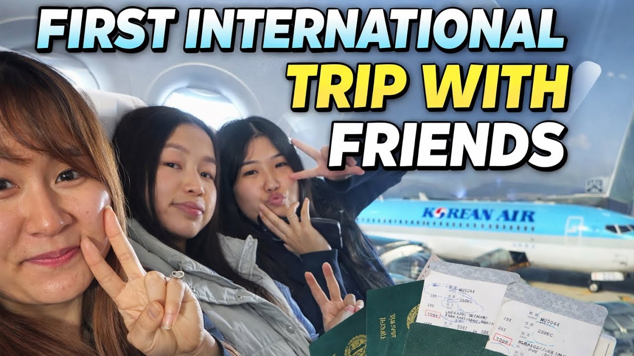 🇰🇷Our First International Trip |✈️ multiple countries #tesuworld #travelvlog #memoriesrevived 