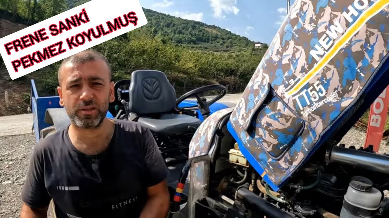 NEW HOLLAND TT 55 TRAKTÖRÜN FREN SIKIŞIYOR / FREN YAĞI NEDEN PEKMEZ GİBİ OLDU
