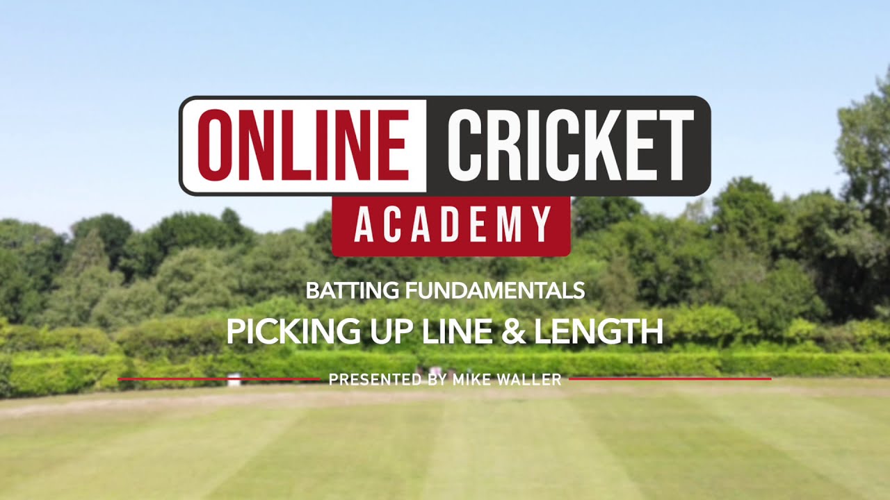 Batting Fundamentals: How to Judge Line & Length