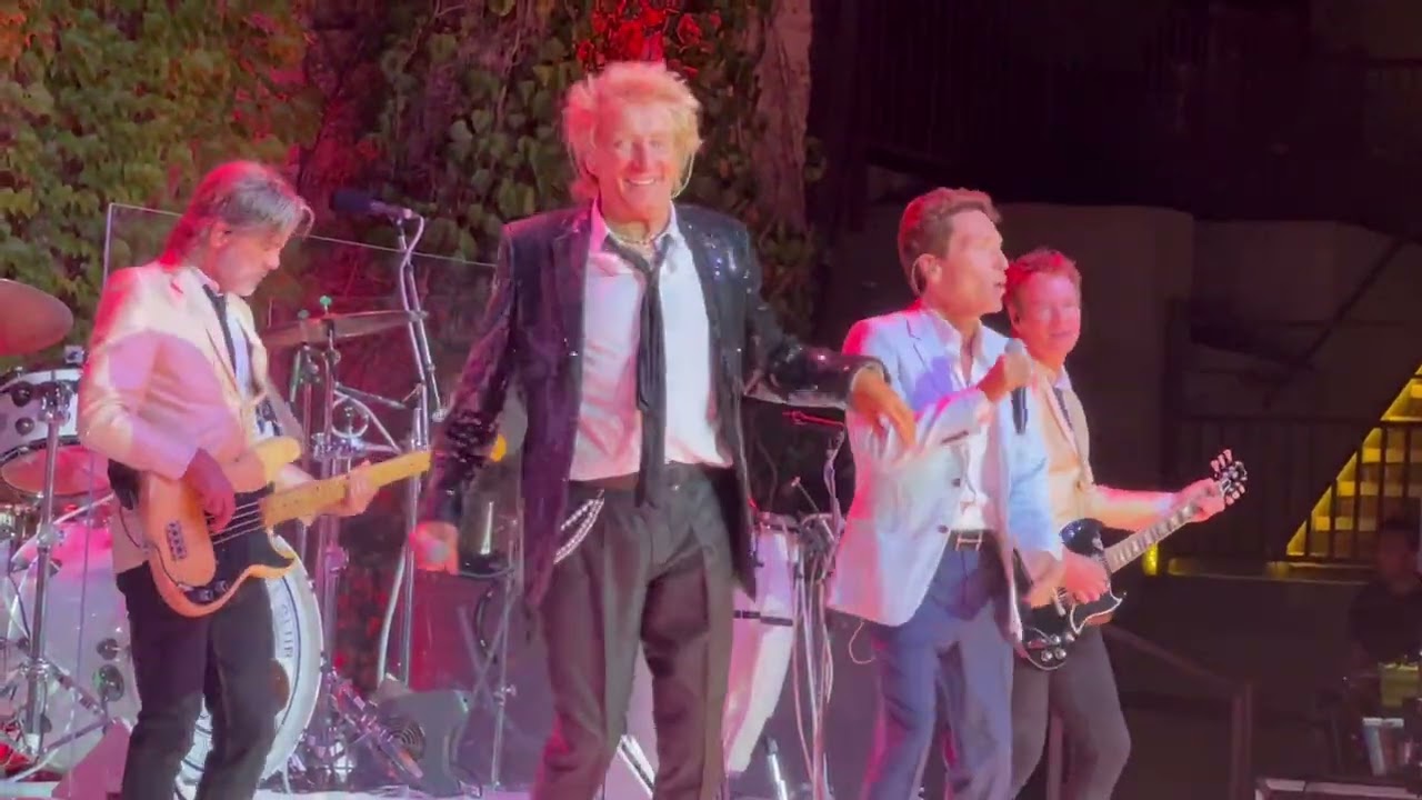 Some Guys Have All The Luck---Rod Stewart with Richard Marx (August 13, 2024 at Saratoga, CA.)
