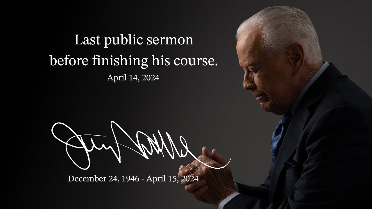 Dr Jerry Savelle's Last Sermon before finishing his course.