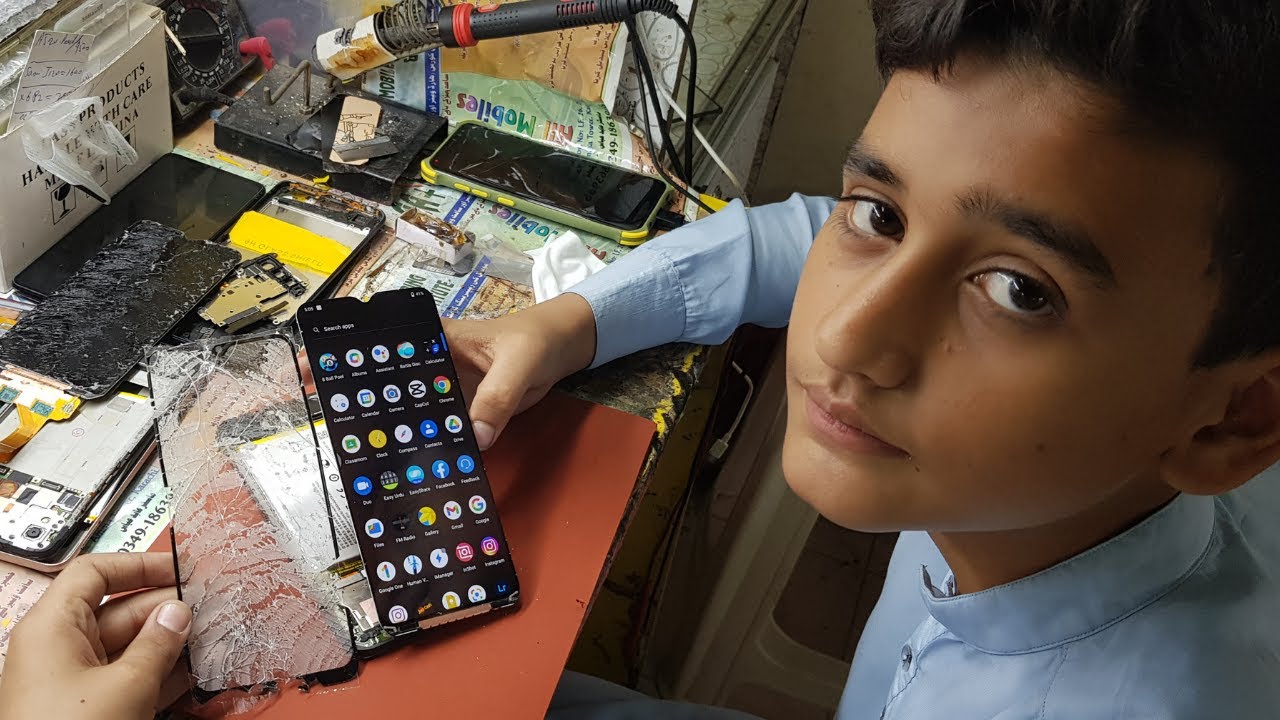 Vivo Y20 Cracked Screen Restoration | vivo y20 glass replacement | Rebuild Broken Phone