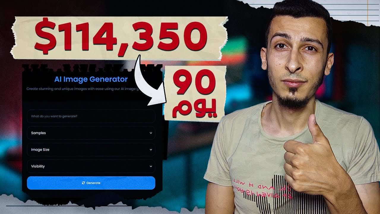 كورس الربح من الانترنت بانشاء موقع توليد صور بالذكاء الاصطناعي