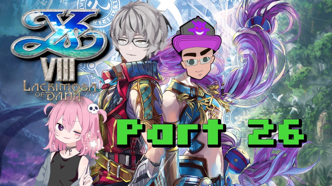 My Spouse, Paro the Parrot! | @spectralgray plays Ys VIII: Lacrimosa of DANA | !store !points