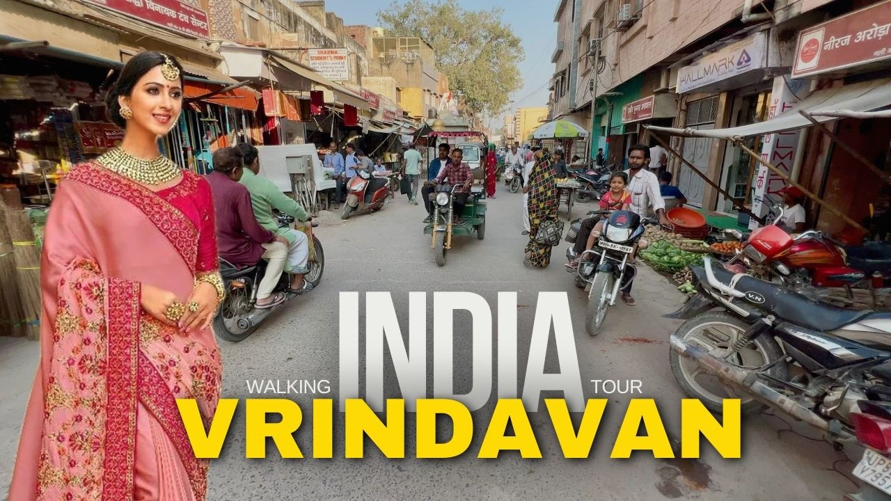 Discover the Hidden Gems of VRINDAVAN INDIA in 2025 🇮🇳 Waling Tour