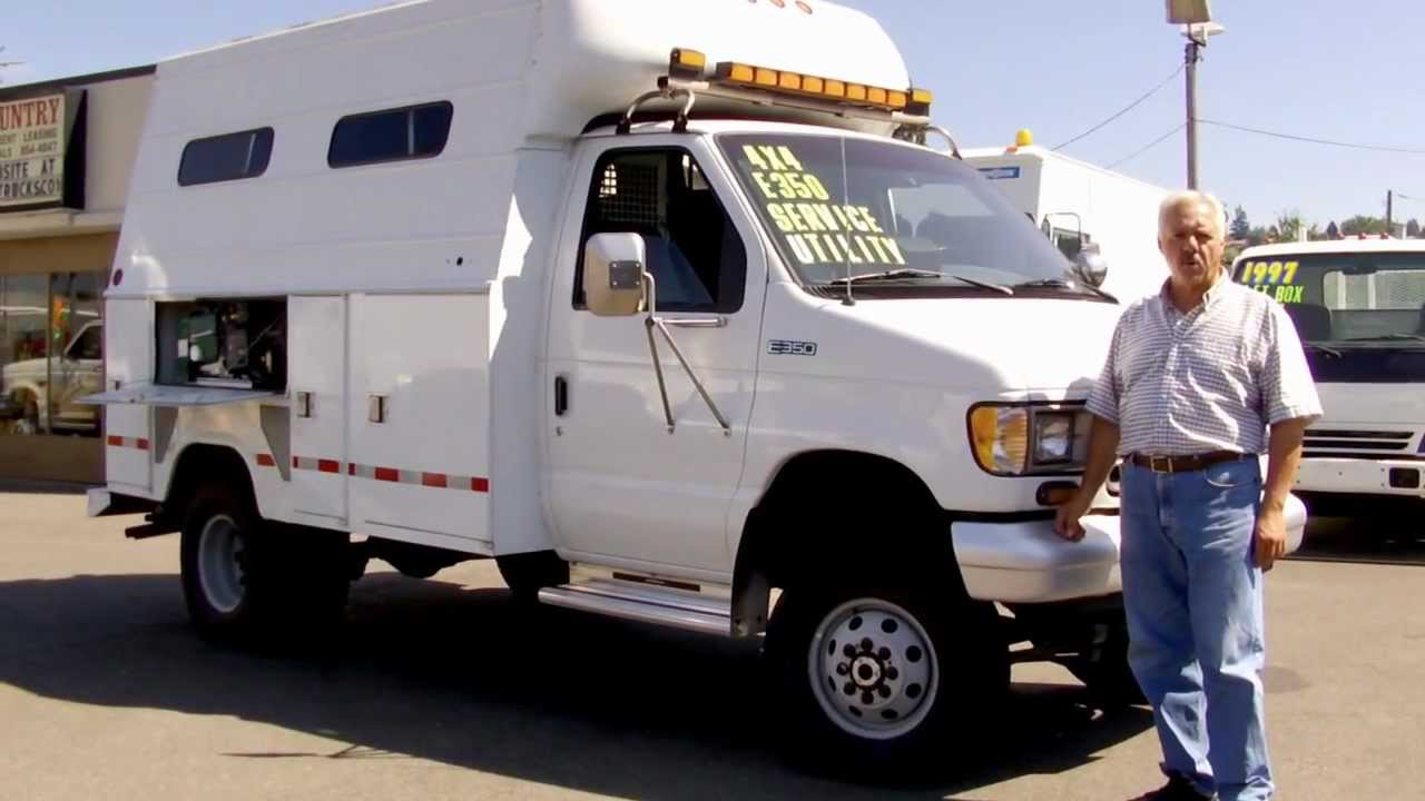Town and Country Truck #5604: 1996 Ford E350 XL One Ton Service Utility Truck