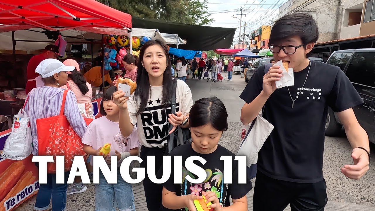 Tianguis Las FuentesㅣHoy Comimos de Todo