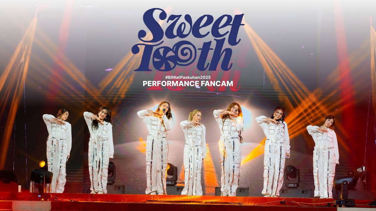 #BINI : 'Sweet Tooth' at #Paskuhan2025 Performance Fancam