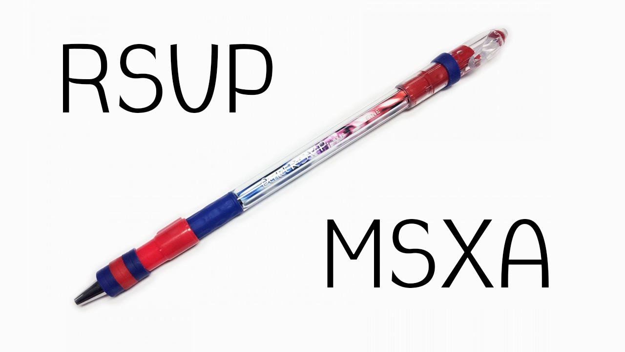 How to make RSVP MSXA mod : : Pen Modding Tutorial