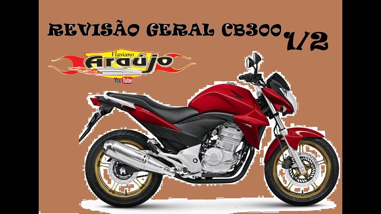 Como fazer uma revisão na CB300 por Flaviano 1/2