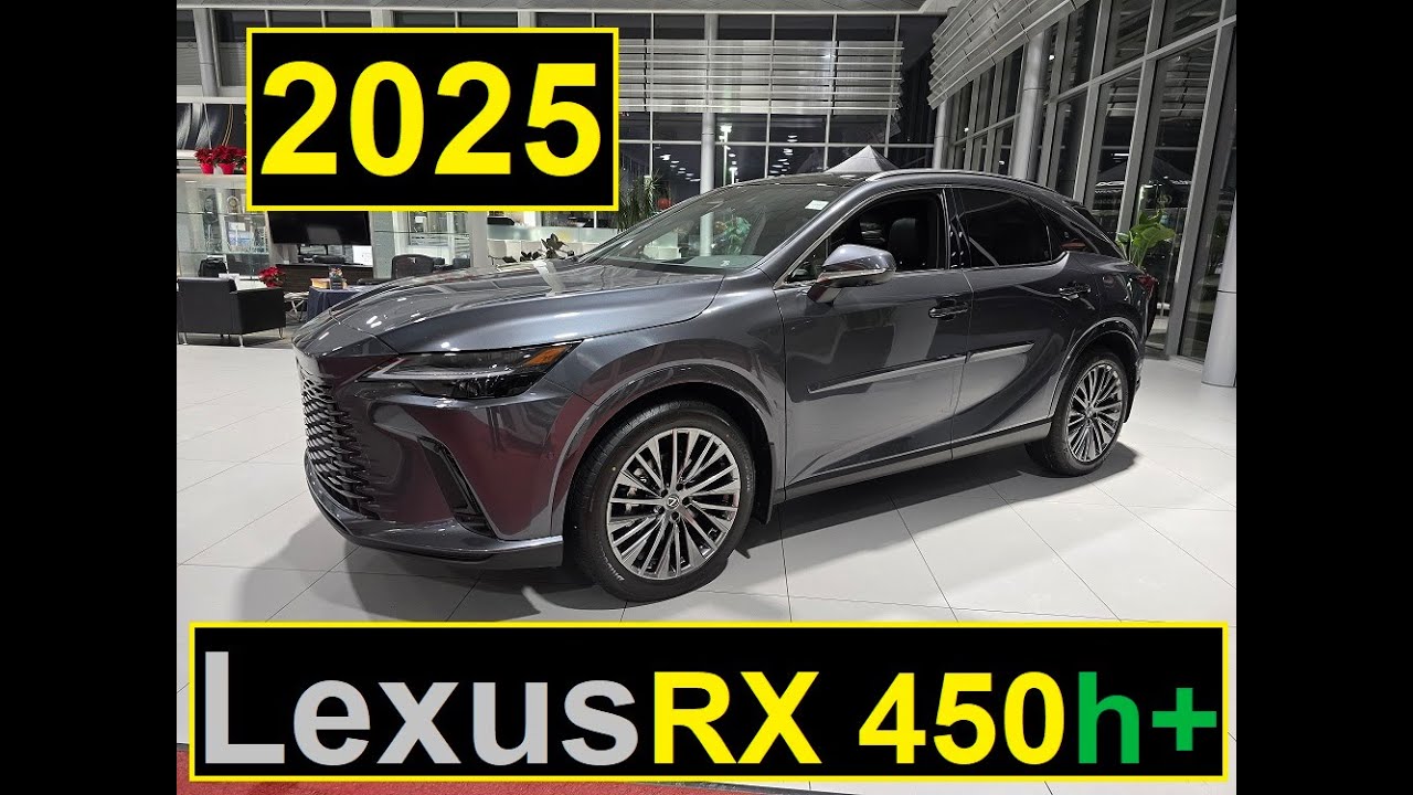 2025 Lexus RX 450h+ Plug-In Hybrid EV Executive Package Wall Around Feature Demonstration