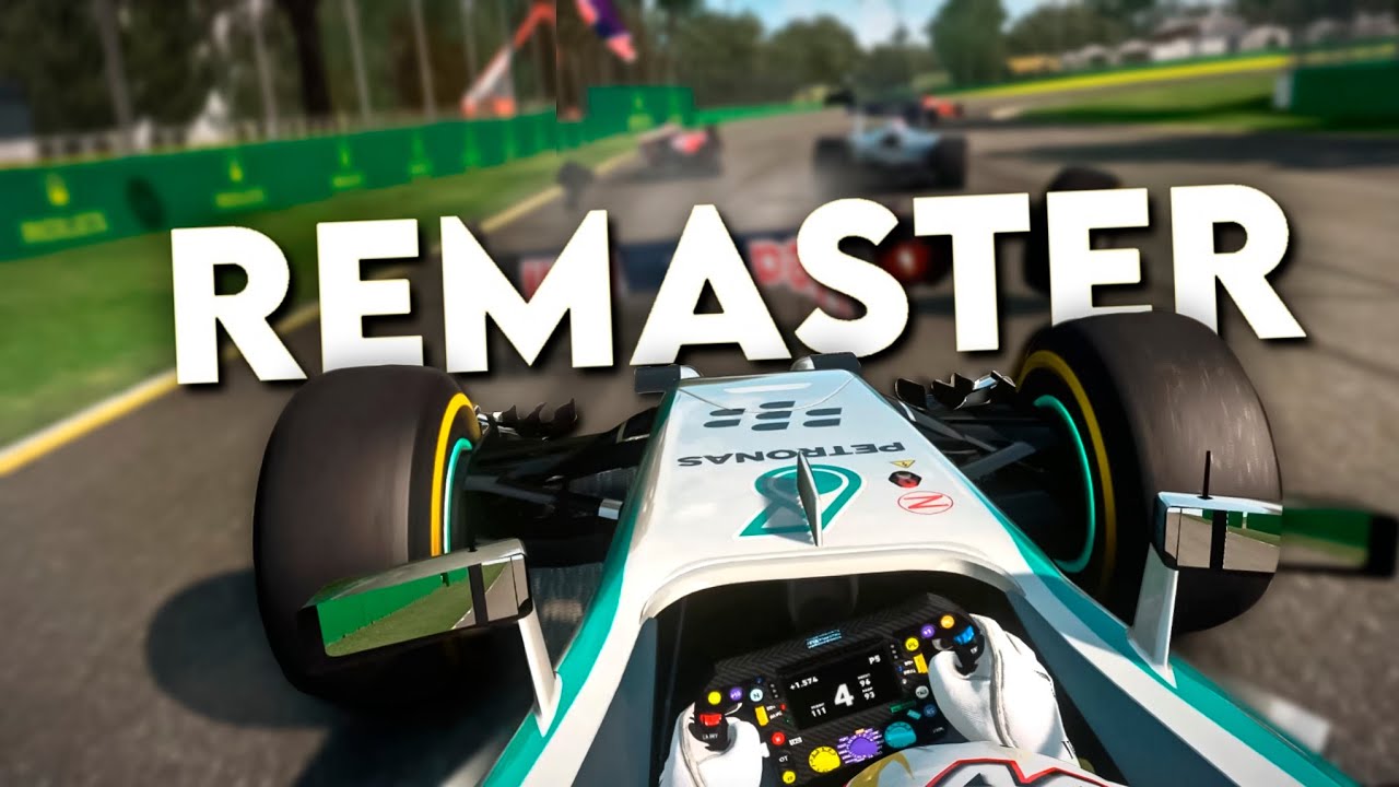 EU MELHOREI E REMASTERIZEI O PIOR JOGO DE F1 DE TODOS!!!! - F1 2014 (Remastered)