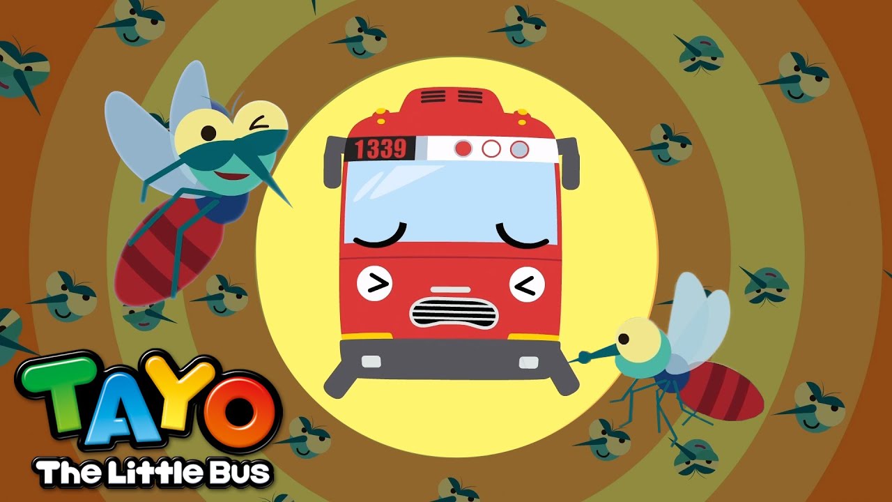 Lagu Nyamuk Malam Hari l Lagu Musim Panas l Lagu Nyamuk l Lagu Untuk Anak-Anak l Tayo Bus Kecil
