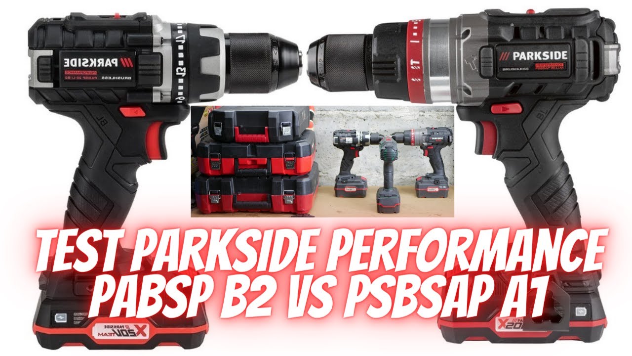Test Wkrętarki Parkside Performance z udarem PSBSAP A1 vs PABSP B2 vs PSBSA A1
