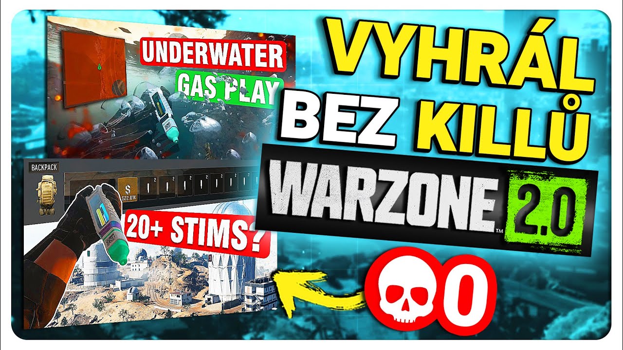 Vyhrál BEZ KILLŮ Warzone 2.0 | REAKCE NA @jamcowl