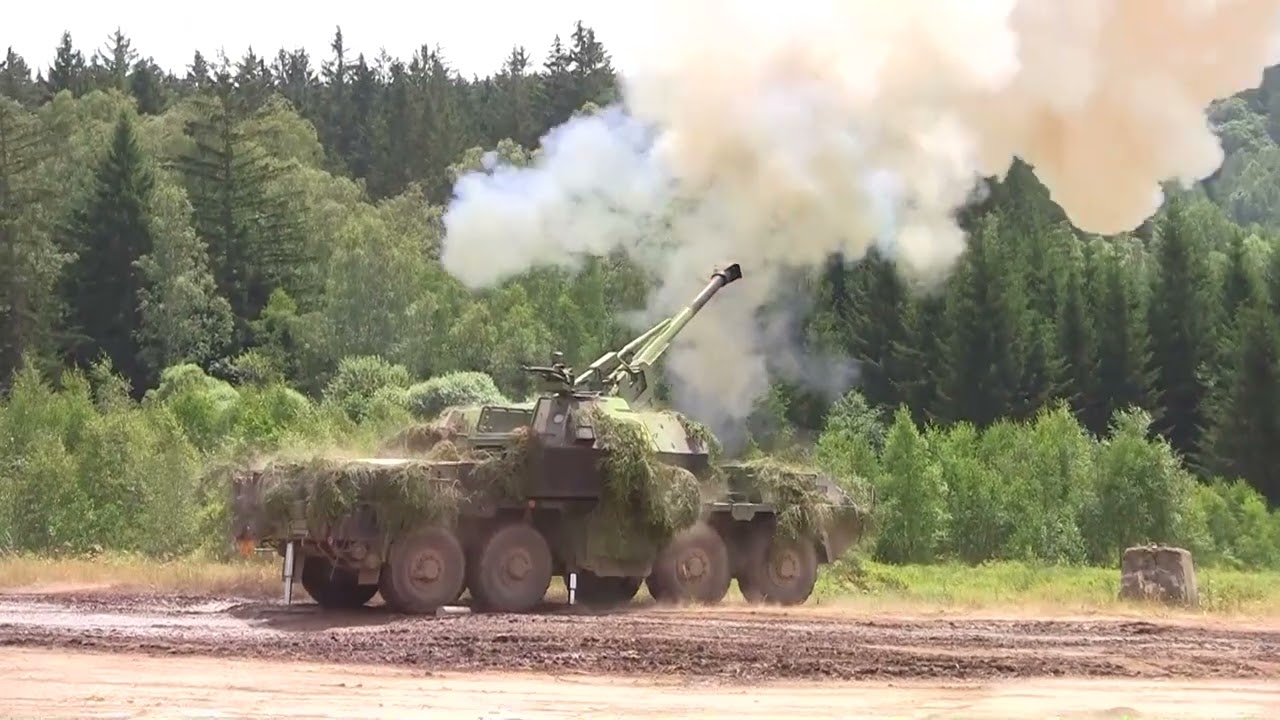Bahna 2024 152mm DANA Czech Army