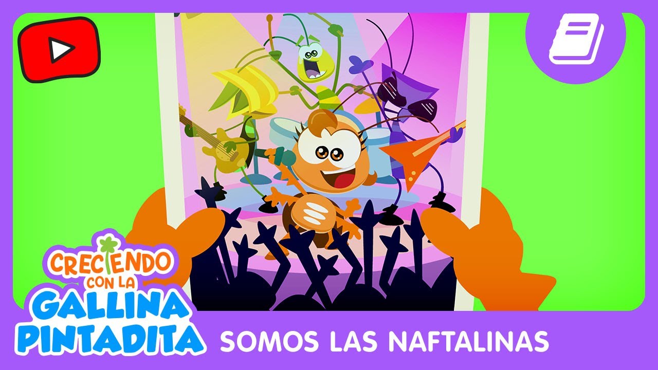 Creciendo con la Gallina Pintadita | Somos las Naftalinas