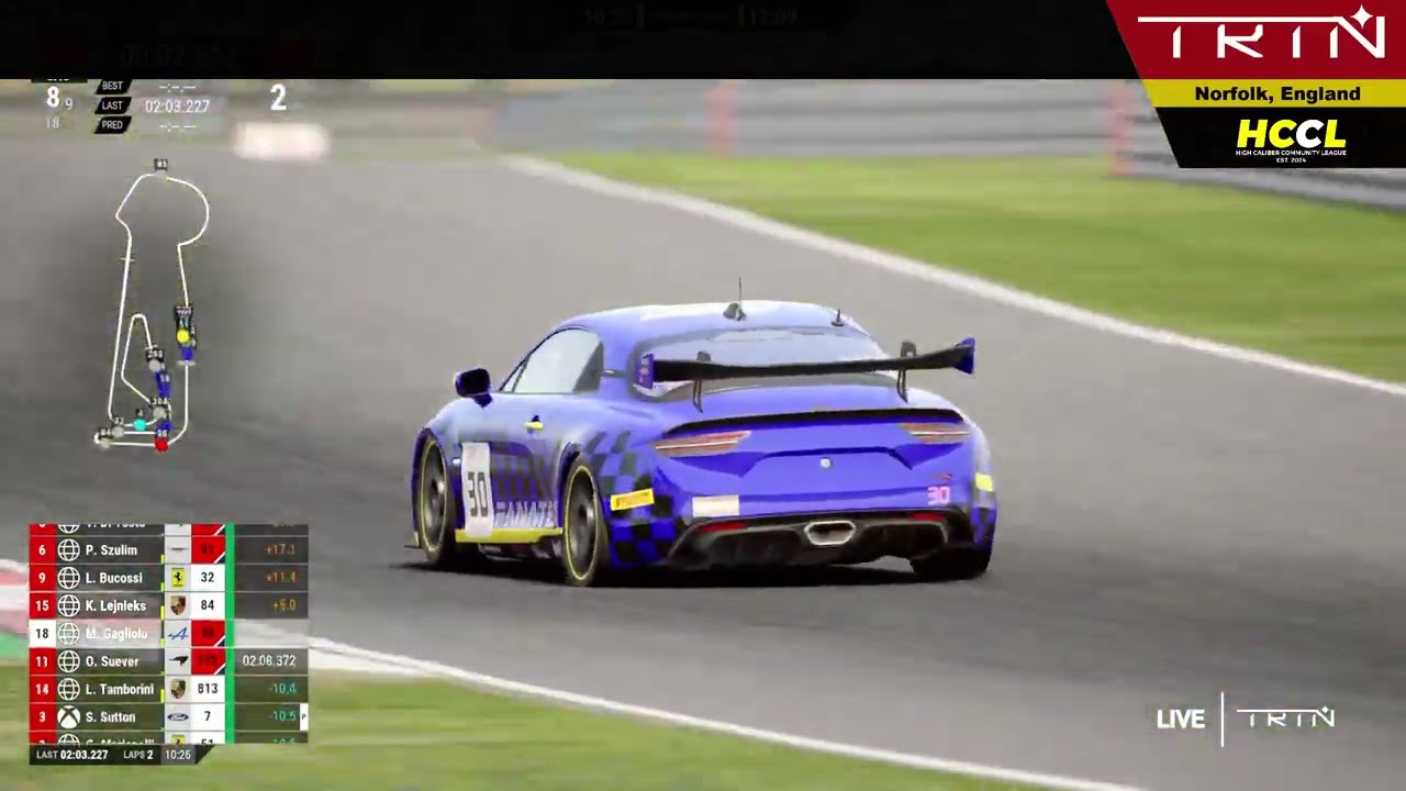 HCCL Multiclass Championship S3 R6 - Snetterton