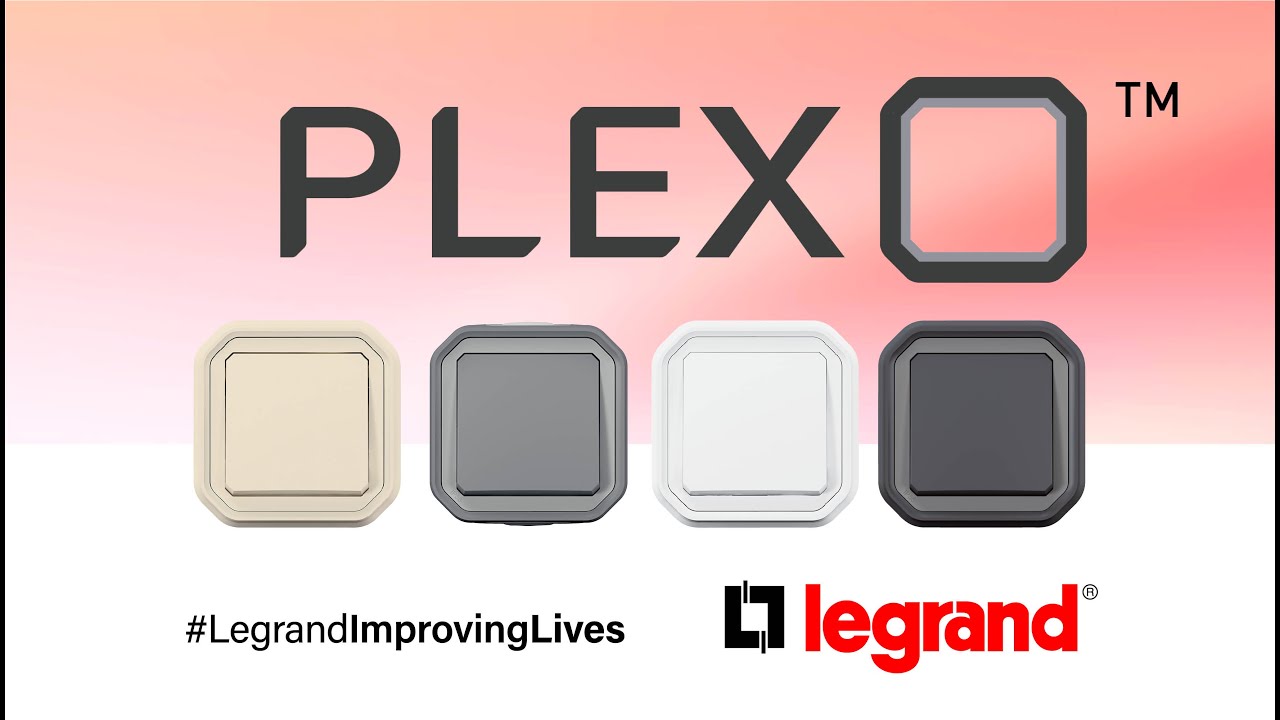 PLEXO IP55: Všestranná voděodolná řada vypínačů pro každý projekt