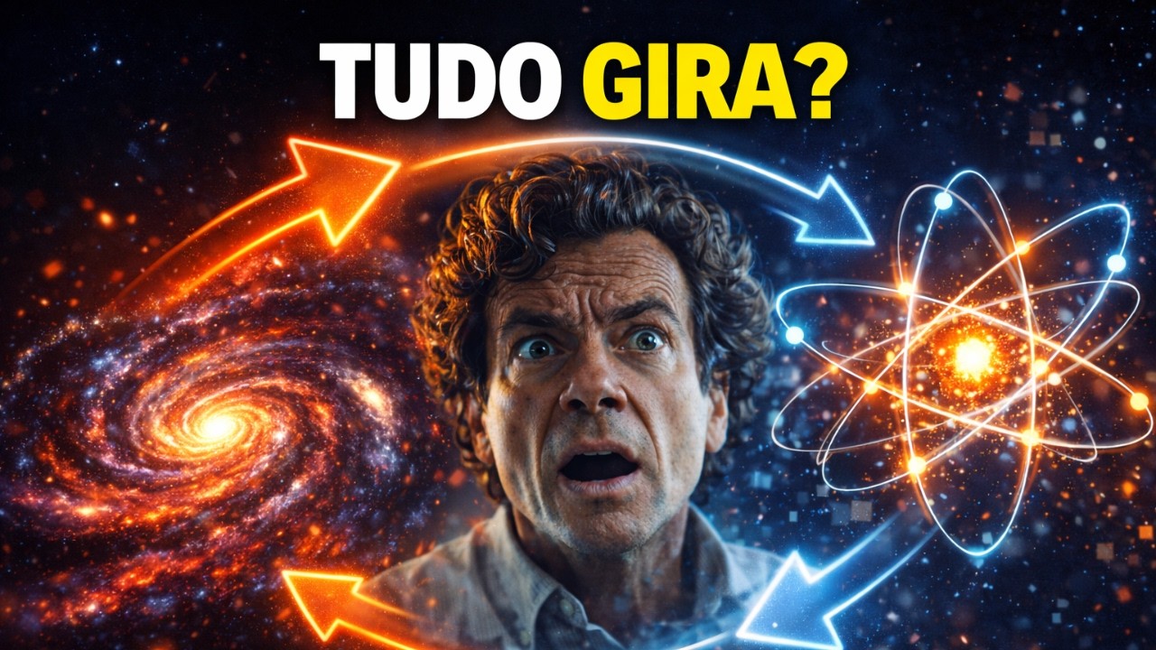 Por Que Tudo no Universo Gira? A Verdade Chocante que Feynman Descobriu