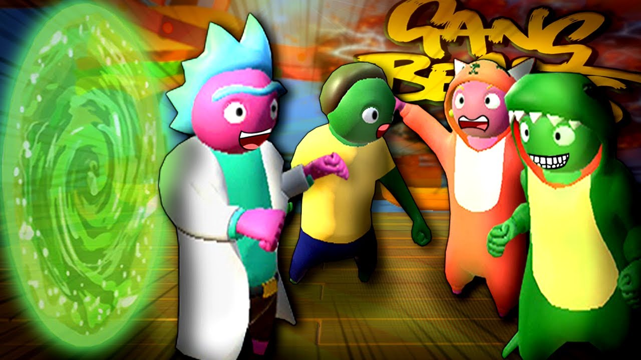 RICK & MORTY in Gang Beasts! Neue MAPS! - Gang Beasts