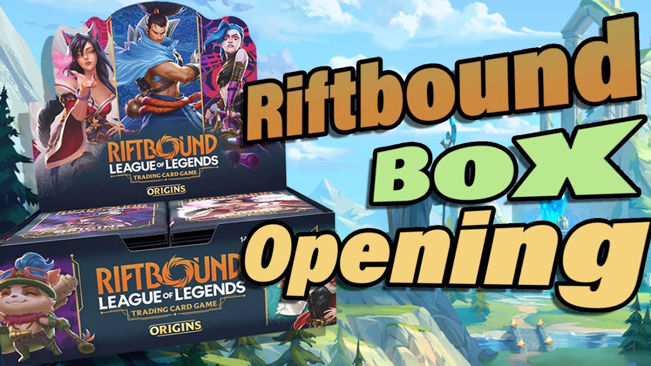 Riftbound Live Box Opening!