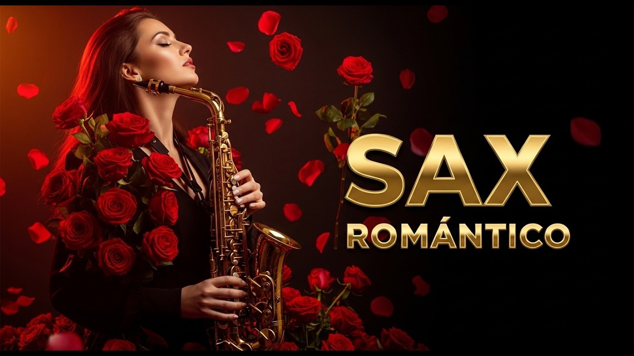 Música de Sax Romántica Nocturna para Dormir Mejor y Relajarse sin Estrés