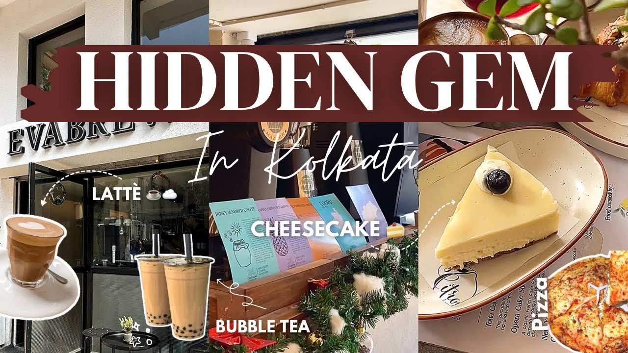 EVABREW 🍰💌🧸| Affordable Instagrammable Cafe in Kolkata | Aesthetic Vlog ☁️ | Aaxrushii 🎀