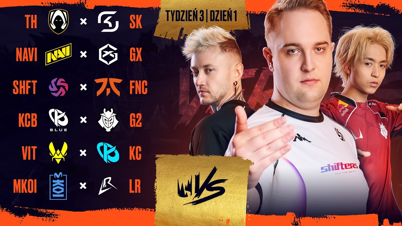 🔴LEC VERSUS DZIEŃ 1 TYDZIEŃ 3🔴