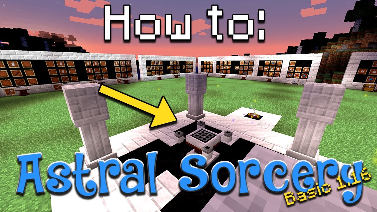 How to: Astral Sorcery | The Basics (Minecraft 1.16)