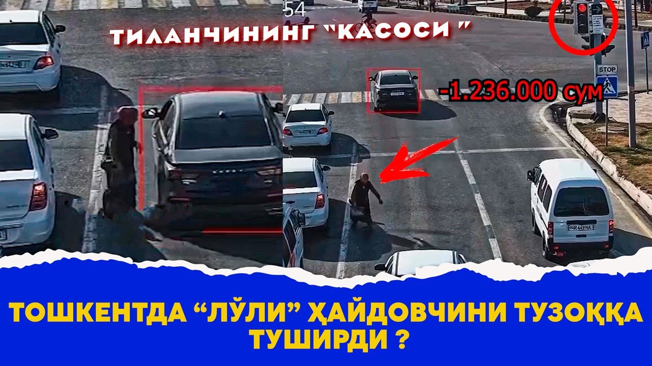 Тиланчининг Касоси Тошкентда лули хайдовчини тузокка туширди