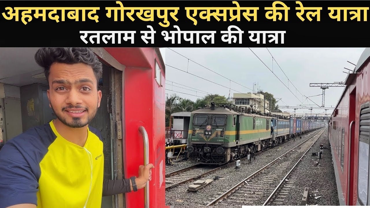 *Akhir me ye karna pada muje* Journey In Ahmedabad Gorakhpur Express | Travel Series Ep1