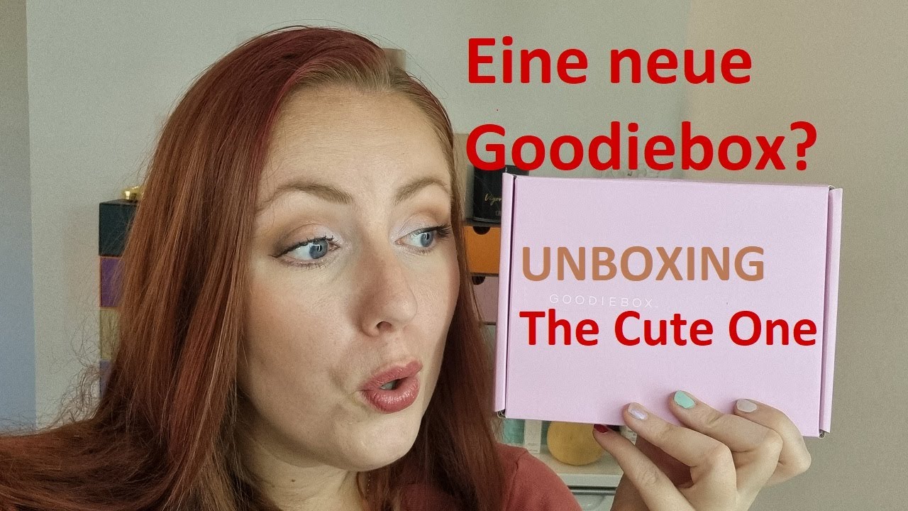 ICH BIN BEGEISTERT! 😍 Eine neue Goodiebox? 🤔 The Cute One 💫 Wer kennt's?