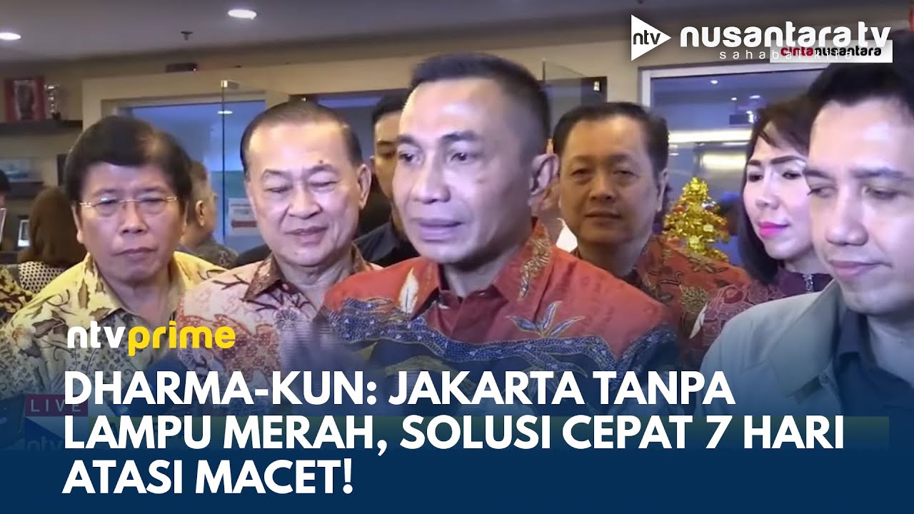 Dharma-Kun Punya Solusi Cepat Atasi Macet Jakarta! Overpass dan Underpass dalam 7 Hari | NTV PRIME
