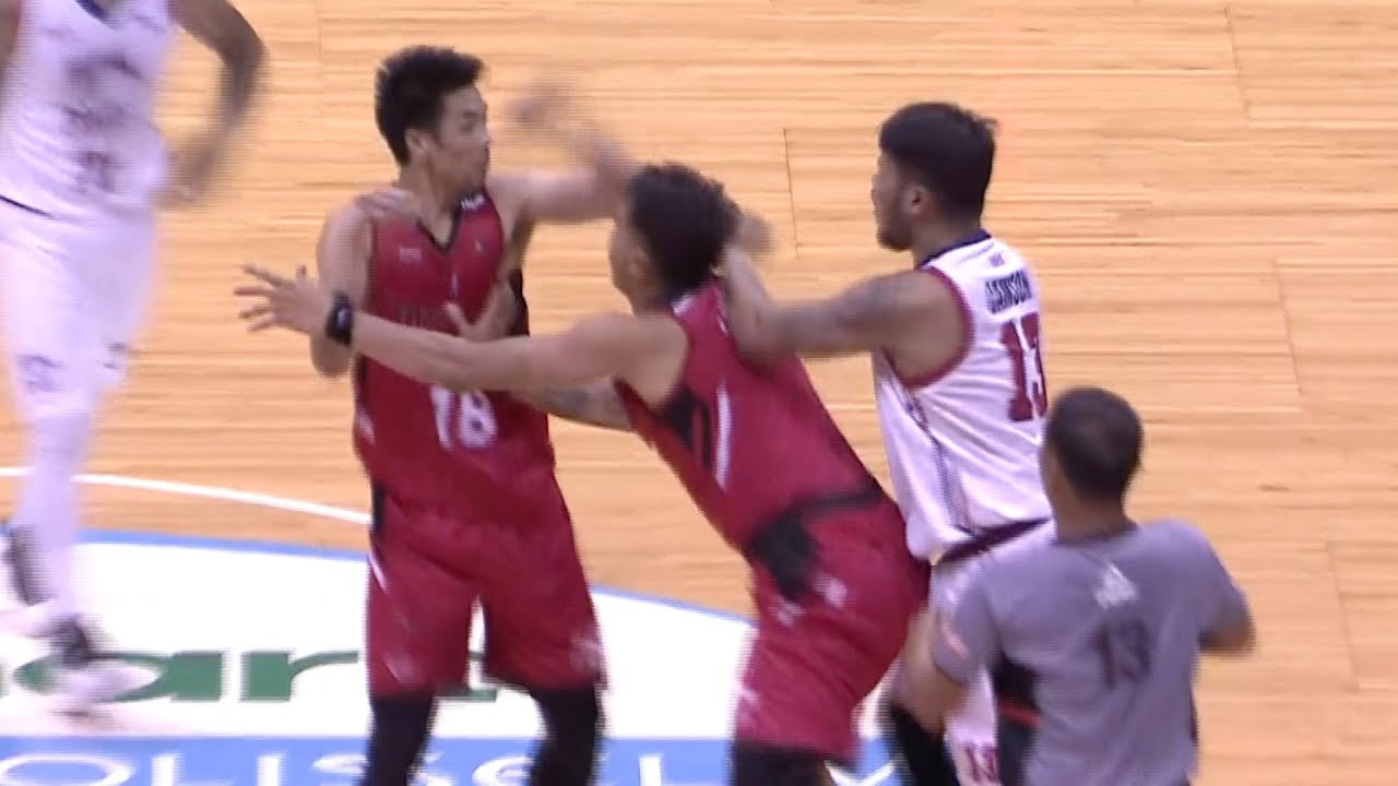 Camson - Maliksi skirmish | PBA Commissioner's Cup 2018