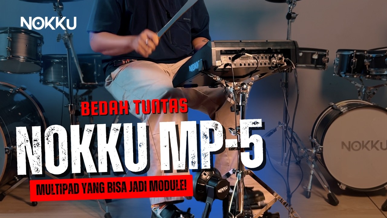 Nokku MP5 Modulepad Indonesia - Multipad + Module. Spesifikasi, Sample Sound & Demo.