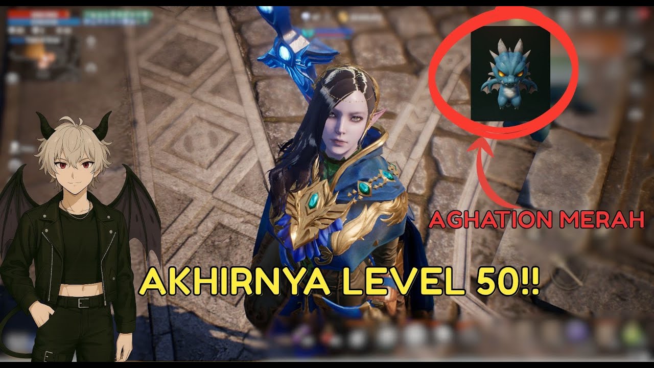 NAIK LVL 50 + CLAIM AGATHION MERAH GRATIS!! ADA FITUR BARU JUGA?! | Lineage 2M