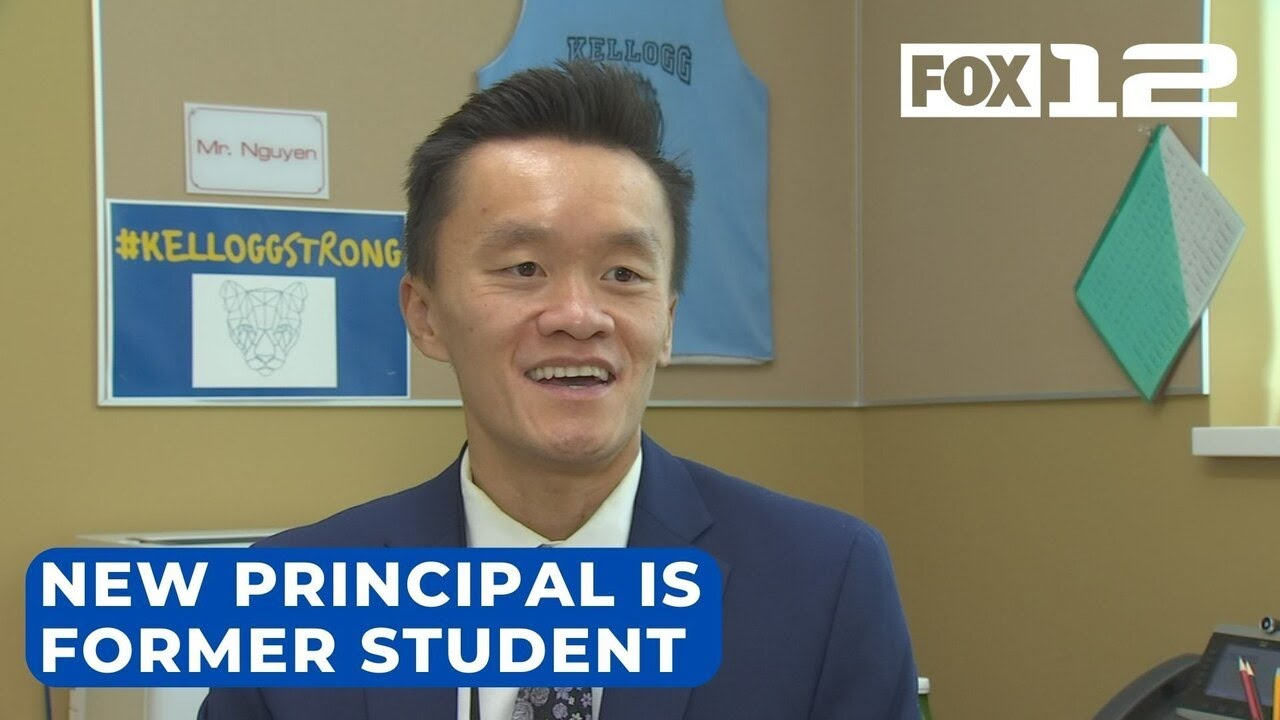 Kellogg Middle School's new principal is former student