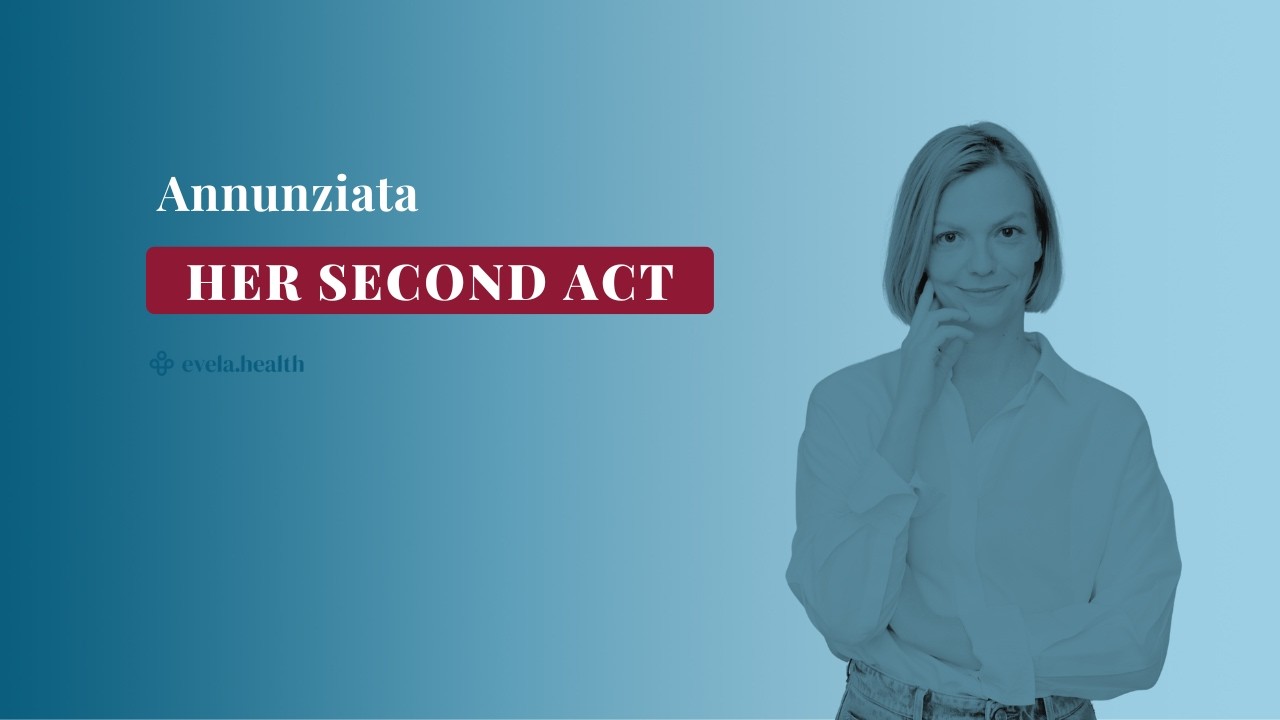 Burnout, Depressionen oder doch Perimenopause ? Annunziata's Story und ihr Second Act