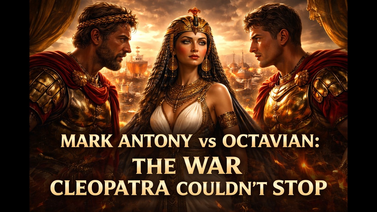 Mark antony vs octavian the war cleopatra couldn’t stop