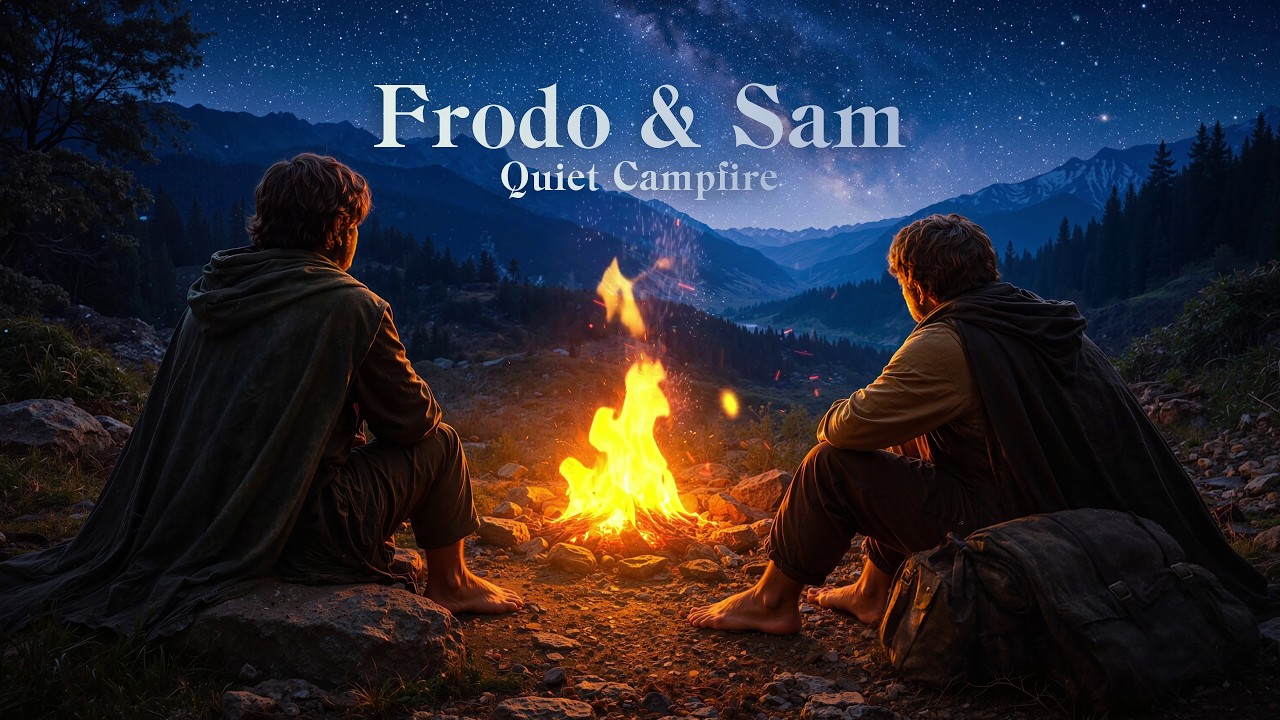 Medieval Music for Focus & Study | Frodo & Sam by the Campfire