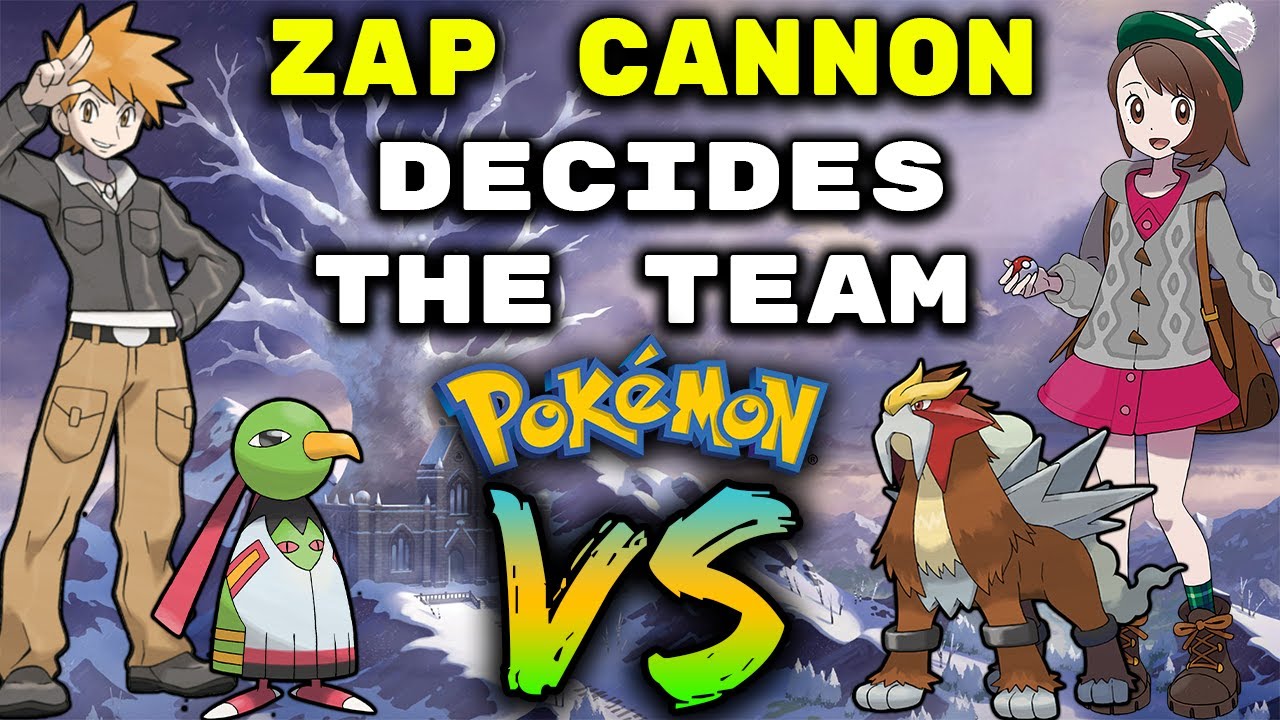 Zap Cannon Picks our Pokemon...Then We FIGHT! Pokemon Sword