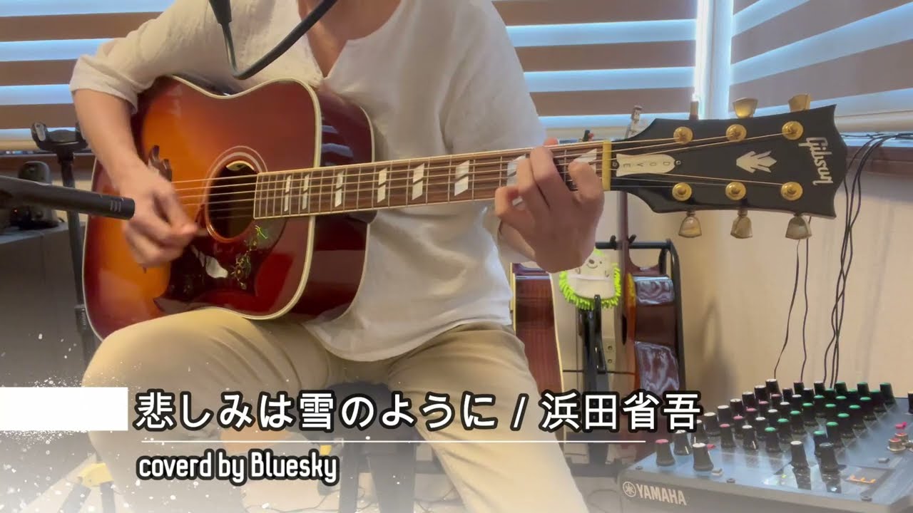悲しみは雪のように／浜田省吾　coverd by Bluesky